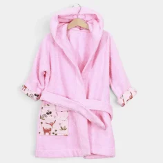 Accappatoio "Cervi - Rosa"