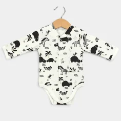 Body "Africa - Bianco e Nero"